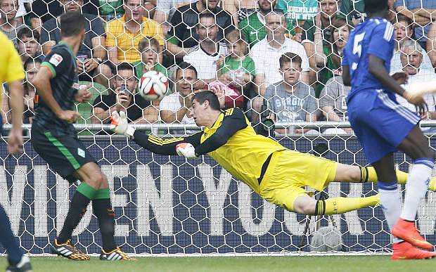 Chelsea: Mourinho defiant as he makes Thibaut Courtois his No 1 goalkeeper