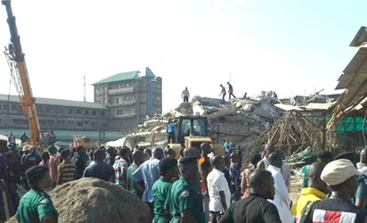 Update: 15 killed, scores still buried in rubbles at Pastor TB Joshua’s Church