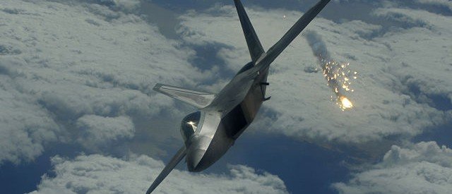 US uses F-22 stealth fighters for the first time in real combat against ISIS