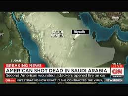 1 American killed, 1 hurt in Saudi shooting