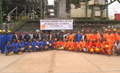 2700-tonne Made-in-Nigeria CPF Modules Unveiled