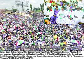 Ogun: PDP's Unification Rally Aimed To End All Political Differences