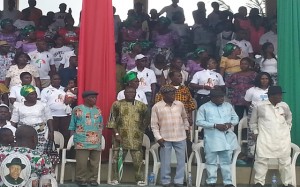 Barrister Wike visits Ogu / Bolo as part of his sensitization tours of LGAS