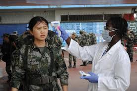 Chinese team lands in Liberia to fight Ebola