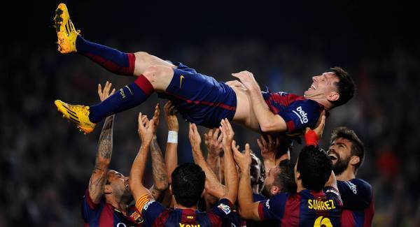Messi scores hart-trick to become CL's all-time record scorer