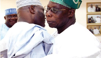 2015: Atiku, Tinubu in separate meetings with Obasanjo 