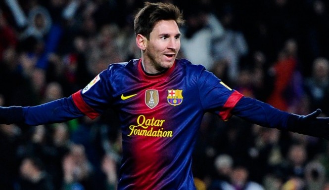 Barca claim top of La Liga after Messi hat-trick
