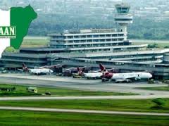 Fire guts Overland plane, hangar at Lagos Airport