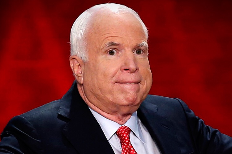 John McCain: I am ashamed of my country, I am ashamed of my president