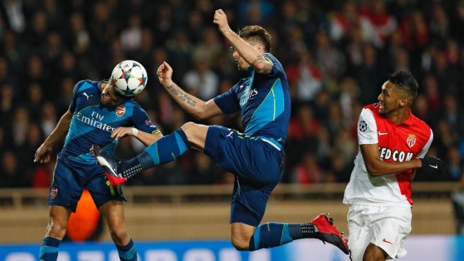 Arsenal exits Champion's despite win at Monaco
