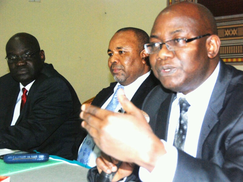Jonathan swears in Obanikoro, Akwashiki, six others as minister