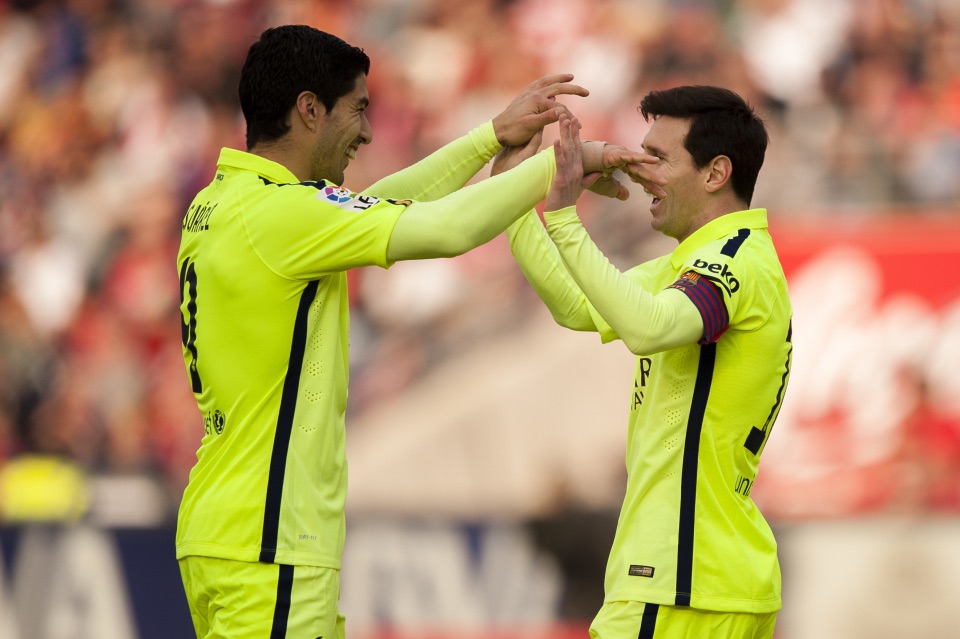 Luis Enrique glad with evolving Messi-Suarez combo