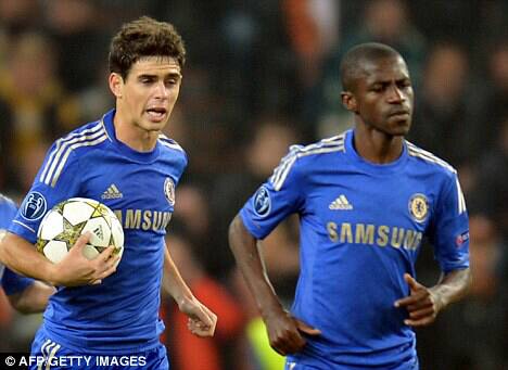 Juventus to line up double swoop for Oscar, Ramires