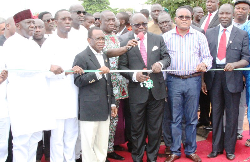 Uduaghan commissions N3.5b fly-over bridge in Asaba