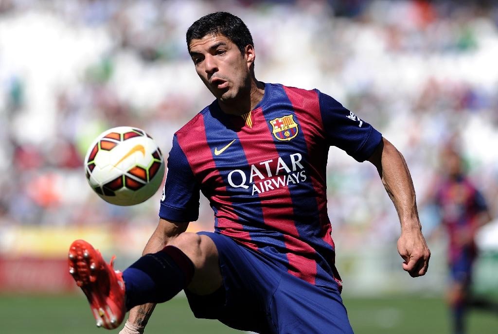 Suarez scores hat-trick in Barca's 8-0 win against Córdoba