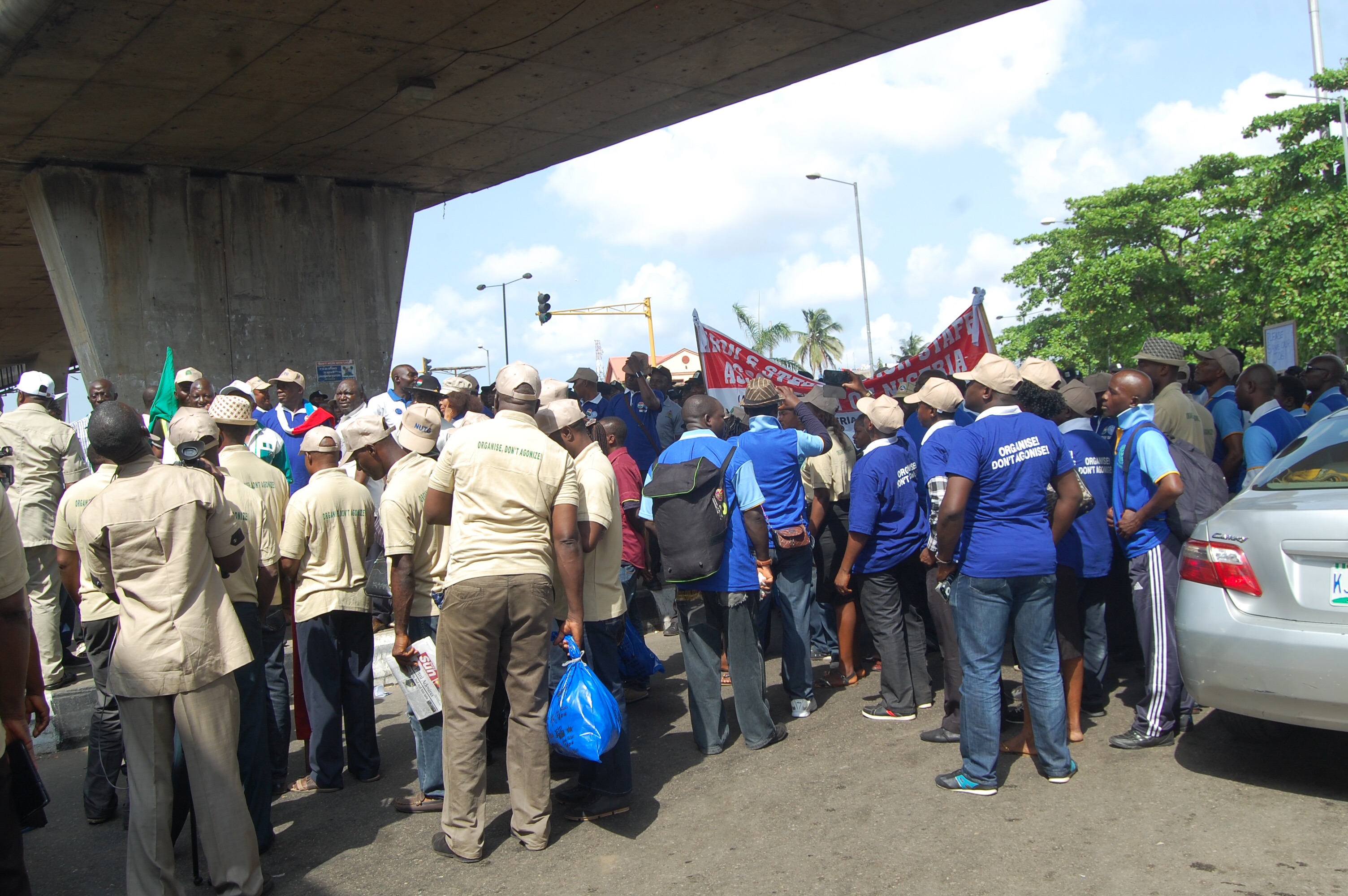 Police bar Ajero-led NLC faction from holding rally at National Stadium, Surulere