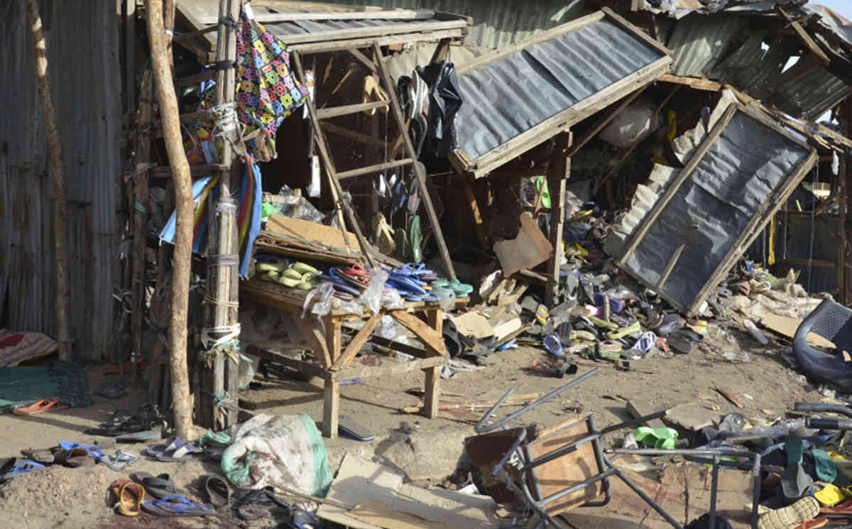 Suicide bomber kills five, wounds 20  in fresh attack in Maiduguri