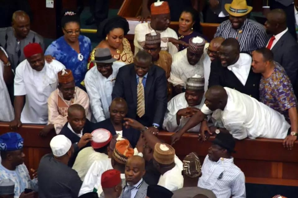 Reps engage in free-for-all over election of principal officers
