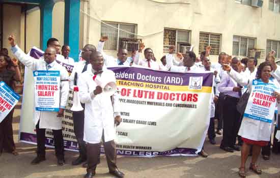 Doctors strike paralyses services at LUTH, CMD denies shutdown