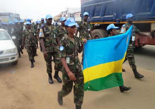 Rwandan peacekeeper kills four colleagues in C.African Republic