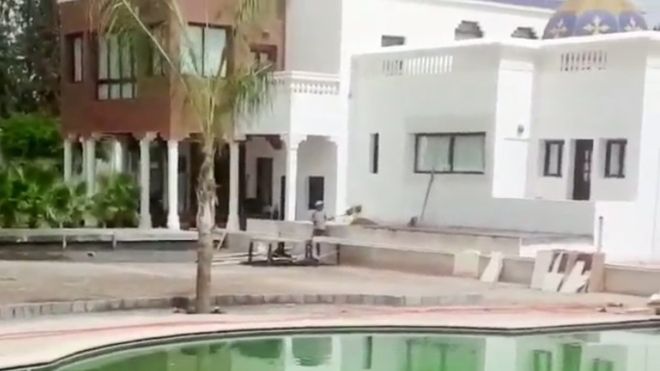 50 Cent posts video of house in Africa amid bankruptcy