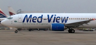 Stowaway caught inside Med View plane’s tyre compartment at Lagos airport  print