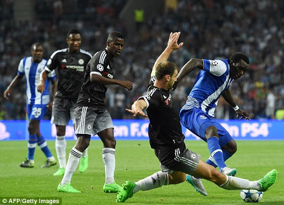 Cesc Fabregas, Branislav Ivanovic poor for Chelsea in 2-1 Porto loss