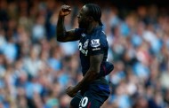 Victor Moses scores as West Ham shock Man City 2-1 at Etihad
