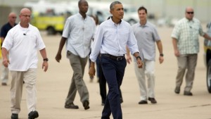 President Obama in Calif