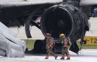 Plane catches fire while taxiing up at Florida Airport