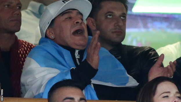 Aftermath of defeat to Nigeria, Maradona offers to coach Argentina again