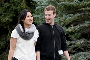 Mark Zuckerberg pledges to give to charity 99 percent of his Facebook shares, currently valued at $45b