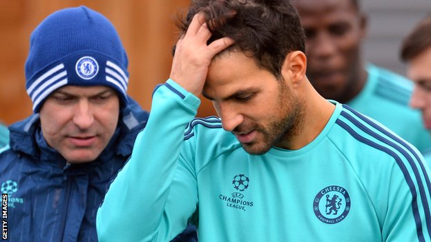 Chelsea: Cesc Fabregas says players must justify 'big wages'