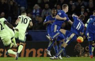 Leicester frustrates title rival Man.City