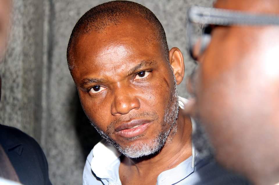 Nnamdi Kanu remanded in custody of Kuje prison