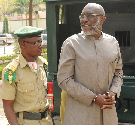 Again, Metuh is back in court handcuffed over alleged destruction of evidence