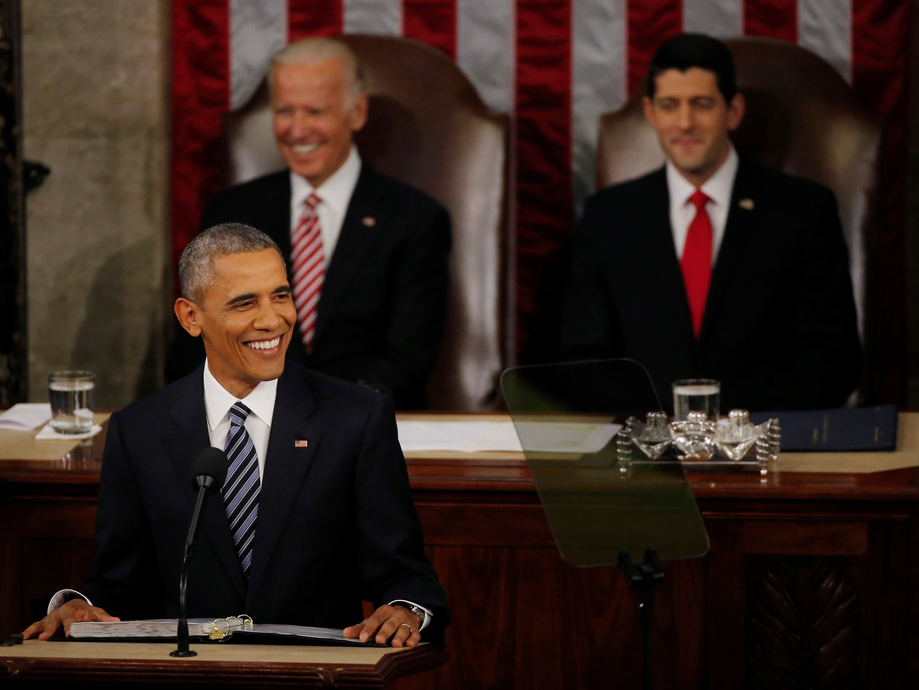 What Obama told Americans in his last State of the Union address