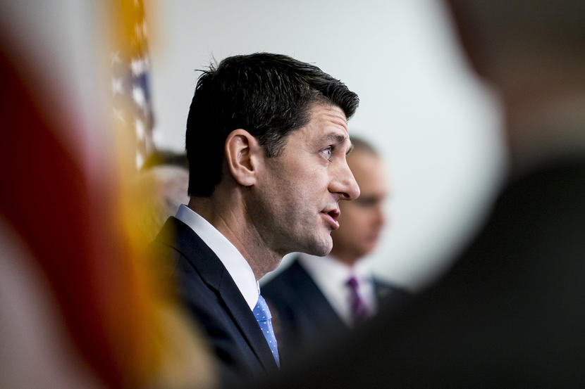 Paul Ryan hard put to explain Obama-era economy gains