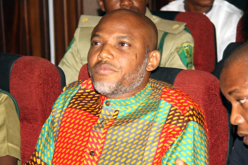 Court varies Kanu’s bail, orders Abaribe, others to forfeit N100m