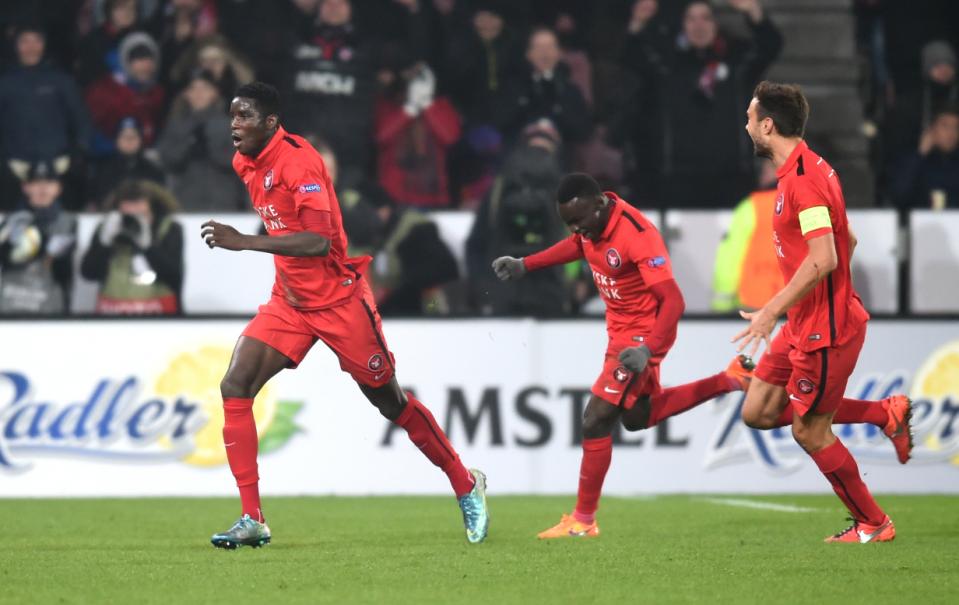 Europa League: Nigeria's Paul Onuachu helps  less-fancied FC Midtjylland to beat Man United 2-1
