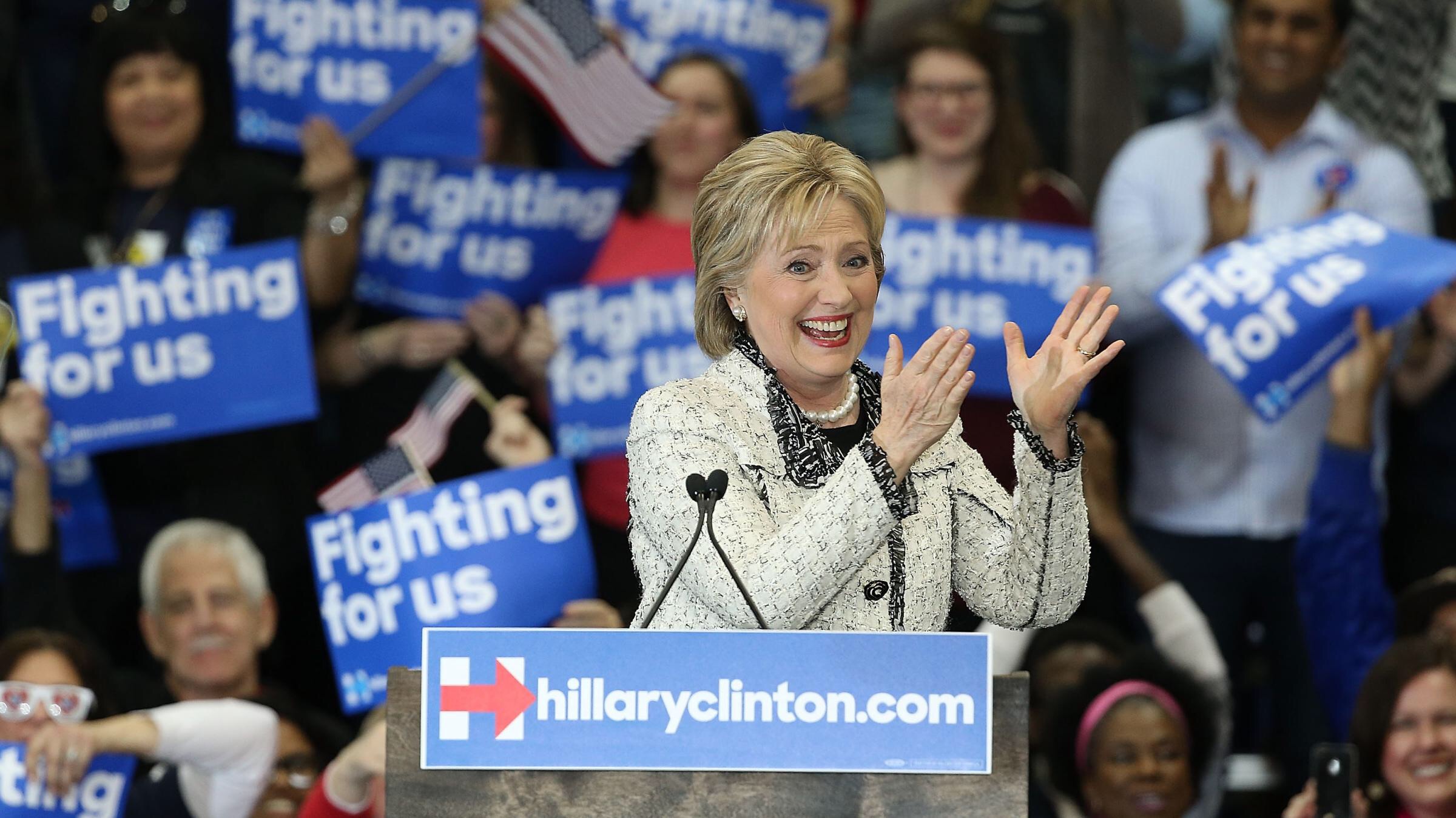 Clinton wins big in South Carolina Democratic primary