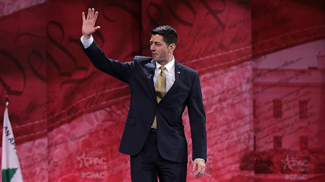 US: Speaker Paul Ryan moves stir White House talks