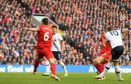 Tottenham’s Harry Kane earns draw at Liverpool but title dream fades
