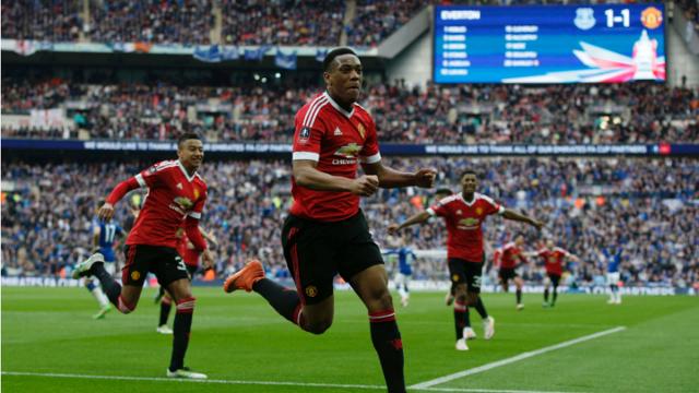 Martial's last-gasp winner earns Man United  FA Cup final ticket