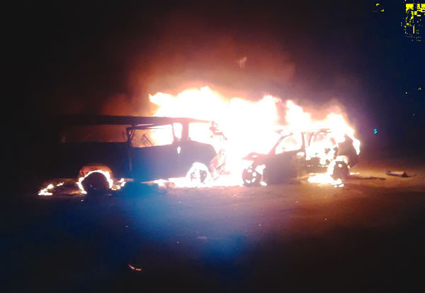 10 burnt beyond recognition in Lagos auto crash