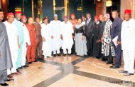 South East politicians led by Ken Nnamani meet with Buhari at Aso Rock