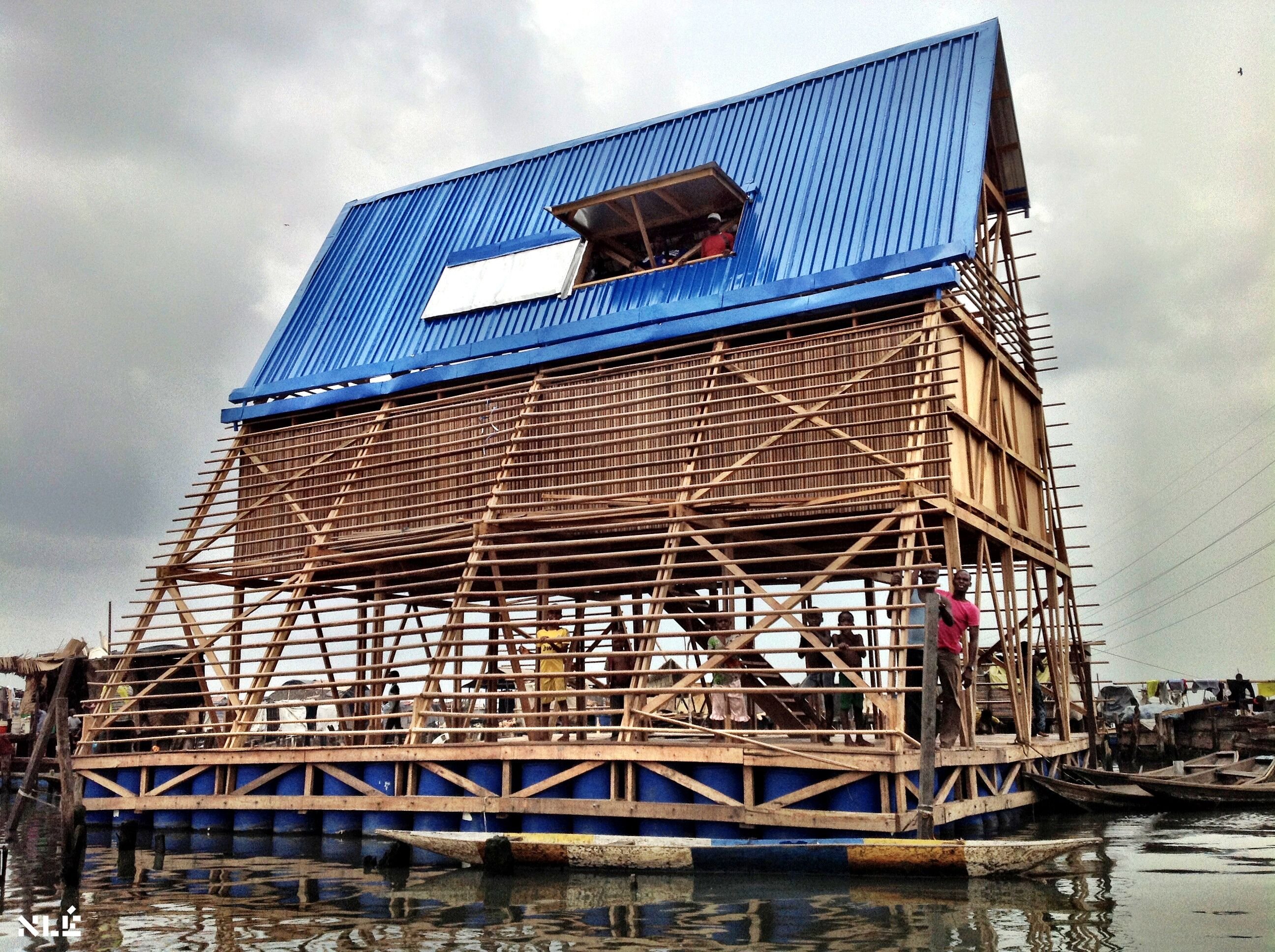 Lagos floating school collapses in heavy rains