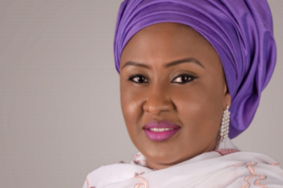 Aisha Buhari  sues Gov Fayose over Haliburton allegations