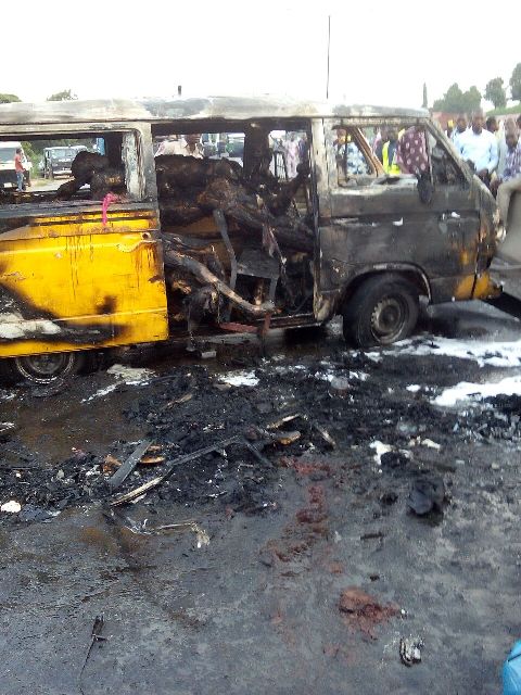 11 burnt to death in Lagos ghastly motor accident