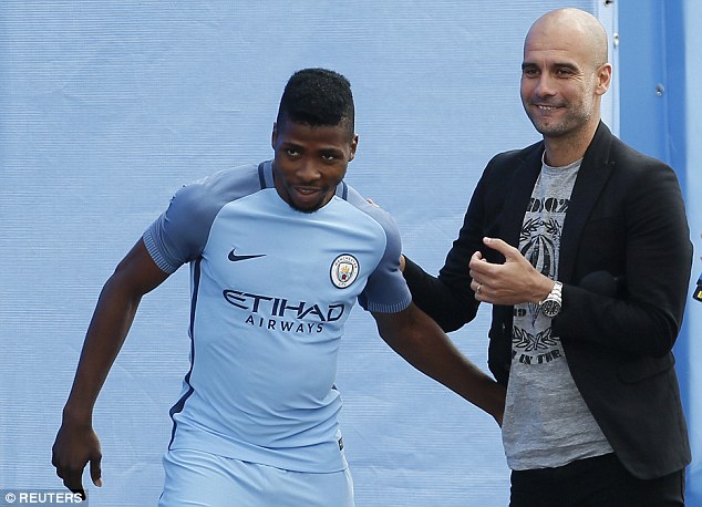 Iheanacho thrilled after meeting  new Manchester City boss Guardiola